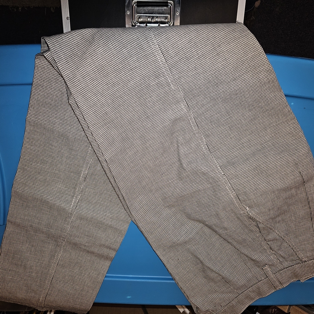 WRANGLER Black and White Patterned Women's Trousers
